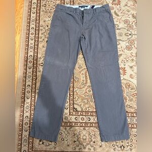 Tommy Hilfiger Grey Custom Fit Pants waist 33 Length 32